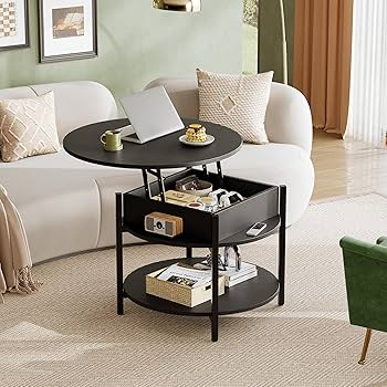 WTW コーヒーテーブル / JACK COFFEE TABLE Amazon.com: WLIVE Coffee Table, 39